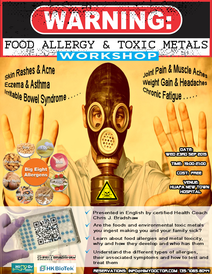 Food Allergy & Toxic Metals Workshop